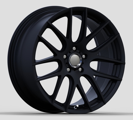 20x9 Custom Black Wheels Flow Forming Rims for Sale Light Weight