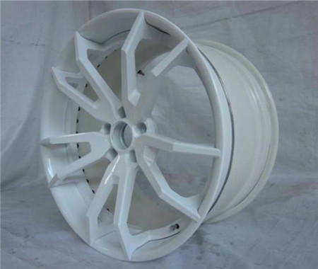 BFL27 3 piece forged wheels for Mercedes Benz C63 W204 white wheels design for forgiato